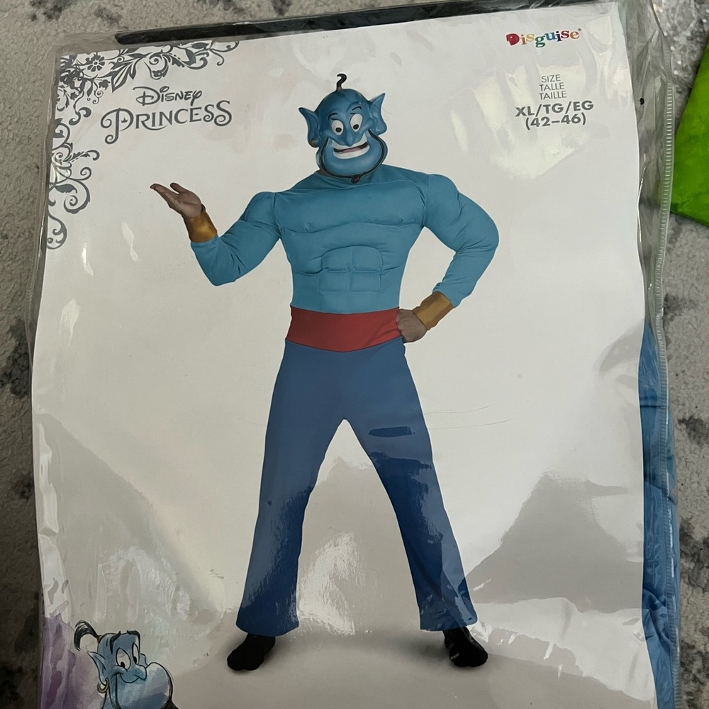 Men’s xl genie costume worn once